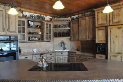 Alder Showroom Kitchen by Knottyl — Kitchen Remodeling project by Bartel Kitchen And Bath