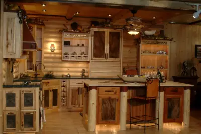 Rustic Cowboy Cabin Kitchen — Kitchen Remodeling project by Bartel Kitchen And Bath