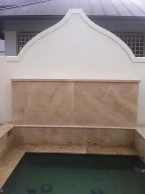 MARBLE AQUATIC DISPLAY — Kitchen Remodeling project by Emerald Coast Fabrication