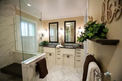 Luxury Bath Oasis — Kitchen Remodeling project by MadDesigns Kitchen, Bath, Interiors