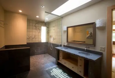 North Liberty Iowa Master Bathroom — Kitchen Remodeling project by Mark Russo Kitchen And Bath Design