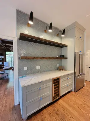 Clayton Townhouse Kitchen — Kitchen Remodeling project by Paula Anane - Perspective Cabinetry And Design