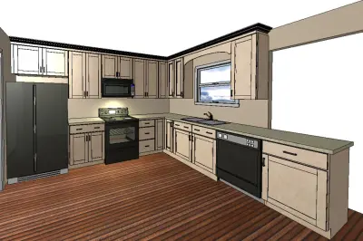 Crimson Culinary — Kitchen Remodeling project by Bethany Crenshaw, AKBD