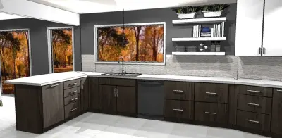 Visuals - 2017 — Kitchen Remodeling project by Audrey Phillips