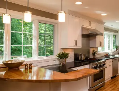 Streamlined Classic — Kitchen Remodeling project by B.C.D. Interiors