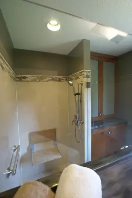 Elegant Master Bath — Kitchen Remodeling project by Life-Style Design, LLC