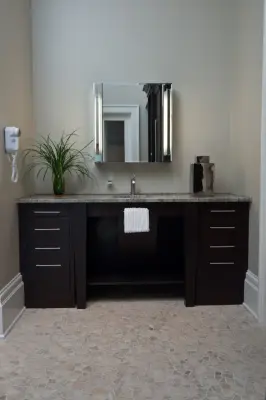 The "Wellness" Bathroom — Kitchen Remodeling project by Kitchens Unlimited
