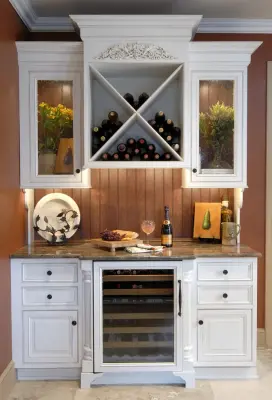 Wine Preservation Hub — Kitchen Remodeling project by Kitchens Unlimited