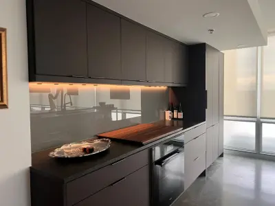 Condo Kitchen on the 10th Floor — Kitchen Remodeling project by Mark Russo Kitchen And Bath Design