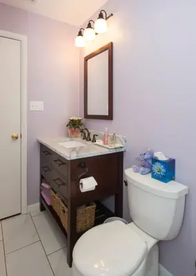 Compact Bathroom Renovation — Kitchen Remodeling project by Excel Remodeling