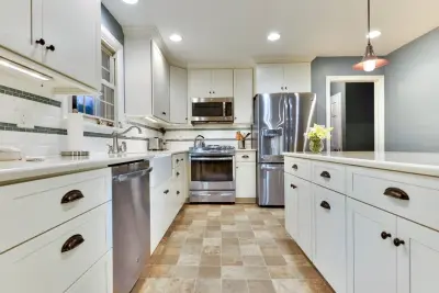 Charming Kitchen with Island — Kitchen Remodeling project by Excel Remodeling
