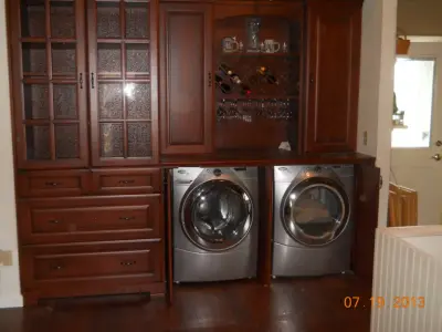 Secret Laundry Bar — Kitchen Remodeling project by Kitchen Design Group Of Cincinnati, LLC