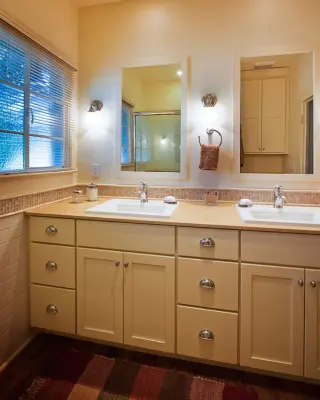 A Restroom Retreat (Sam Hughes Area) — Kitchen Remodeling project by C K Cabinetry And Design, LLC