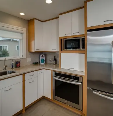 A Mid-Century Integration — Kitchen Remodeling project by B.C.D. Interiors