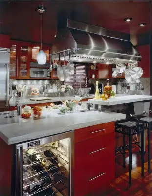 Home Kitchen of a Professional Chef — Kitchen Remodeling project by K.A. Atwood, Inc