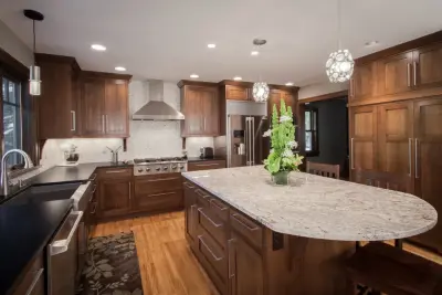Alden Drive Renovation Revolution — Kitchen Remodeling project by Westwind Woodworkers Inc.