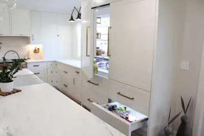 Arabesque and Alabaster — Kitchen Remodeling project by Jerilyn Horn Kitchen & Bath Design Co.