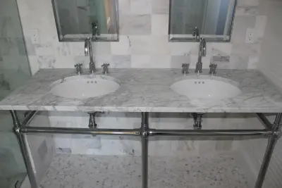 30A BATHROOM — Kitchen Remodeling project by Emerald Coast Fabrication