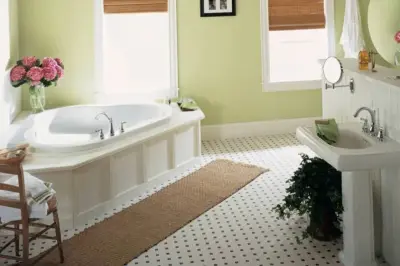 Sunlit Spa Bath — Kitchen Remodeling project by Hardwood Specialties