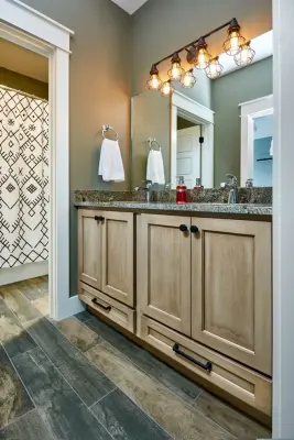 Restrooms — Kitchen Remodeling project by Räke Cabinet & Countertop Solutions