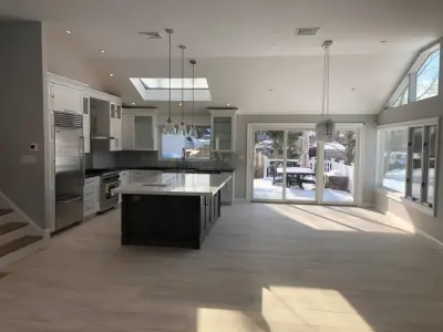 Coastal Transitional Kitchen — Kitchen Remodeling project by Merrick Kitchen & Bath, Ltd