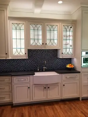 Beaded Kitchen Inset — Kitchen Remodeling project by Dimensions In Wood Inc