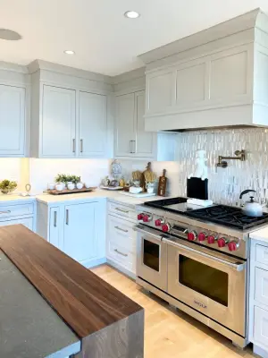 Elegant Kitchen in Connecticut — Kitchen Remodeling project by Holzman Interiors, Inc.
