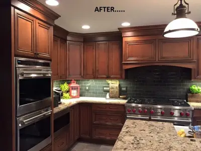 Remodeling Transformation Images — Kitchen Remodeling project by Finishing Touch Custom Woodworks, Inc.