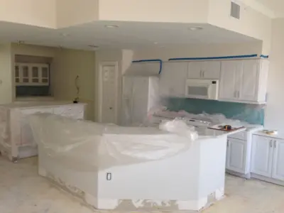 TRANSFORMATION OF A MODERN KITCHEN IN NAPLES — Kitchen Remodeling project by DaVinci Kitchens, Bath, & Cabinetry