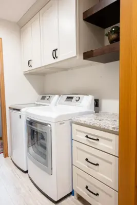 Transitional Beige Paint — Kitchen Remodeling project by Traci Rauner Design