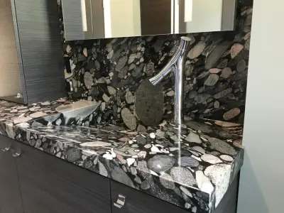 Dark Marinance Granite — Kitchen Remodeling project by Classic Marble & Stone