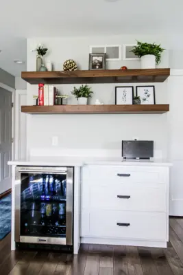 Blue and White Transitional Renovation — Kitchen Remodeling project by Traci Rauner Design