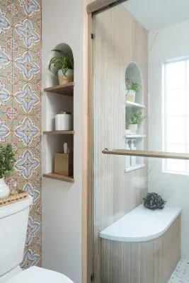 Bohemian Bath — Kitchen Remodeling project by Tricia Hauser Tidemann