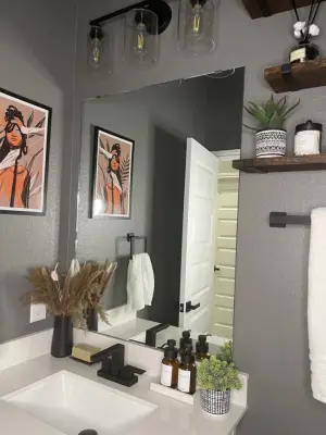 Katy's Guest Bathroom — Kitchen Remodeling project by Adorn Interiors LLC