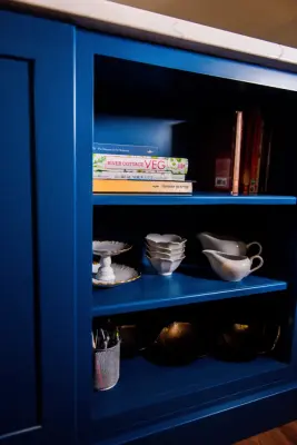Vibrant & Azure Initiative — Kitchen Remodeling project by Evalia Design, LLC.