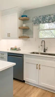 Radiant Coastal Kitchen Renovation — Kitchen Remodeling project by Revival House
