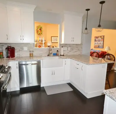Brookhaven Kitchen Renovation with New Hardwood Flooring — Kitchen Remodeling project by Chester County Kitchen & Bath