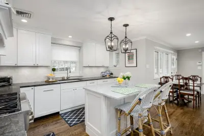 Bryn Mawr recessed panel cabinetry — Kitchen Remodeling project by Main Line Kitchen Design