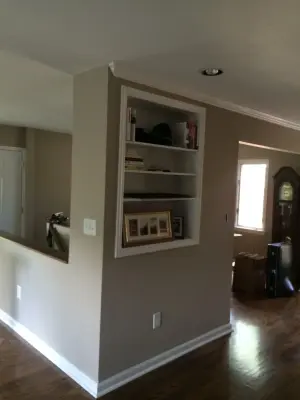 Custom Shelving Solutions — Kitchen Remodeling project by Remodeling And Painting Experts Inc.