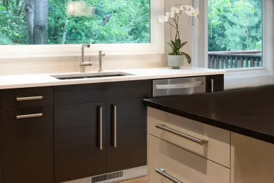 Durable Modern Kitchen — Kitchen Remodeling project by Revival House