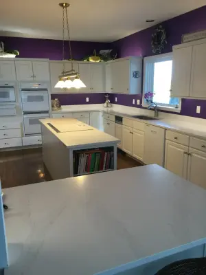 Calcatta Gold Kitchen Renovation — Kitchen Remodeling project by BCD Studios