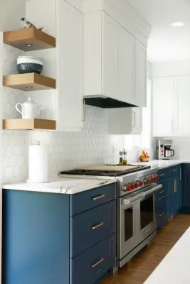 Enchanting Kitchen and Fireplace Renovation — Kitchen Remodeling project by Crystal Kitchen + Bath