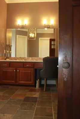 Carrington Way Transitional Master Bathroom — Kitchen Remodeling project by Highland Design+Build