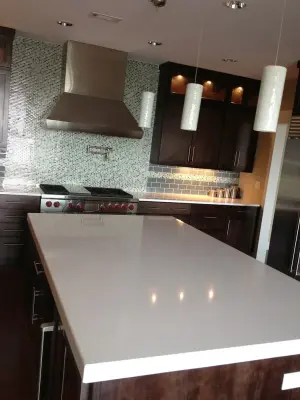Contemporary Espresso Kitchen in Downtown Philadelphia PA — Kitchen Remodeling project by Main Line Kitchen Design