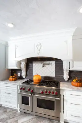 Clarks Summit Classic White Kitchen — Kitchen Remodeling project by Mariotti Building Products