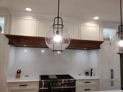 Timeless Alabaster and Walnut — Kitchen Remodeling project by Kitchen & Bath Designs By Leah LLC