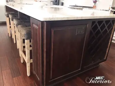 Timeless Dual-Hued Kitchen — Kitchen Remodeling project by MBS Interiors