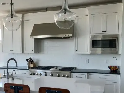 Timeless White Kitchen — Kitchen Remodeling project by Woodharbor Design Showroom