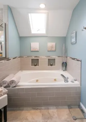 Nature-Inspired Master Bathroom — Kitchen Remodeling project by Excel Remodeling