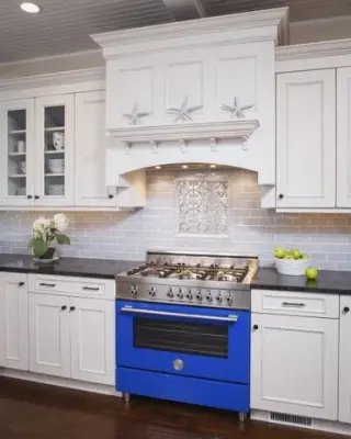 Harvey Cedars Blue Heaven Transition — Kitchen Remodeling project by Francie Milano Kitchens Inc.